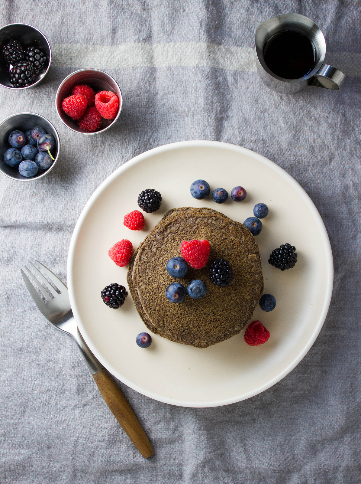 BUTTERMILK BUCKWHEAT PANCAKES