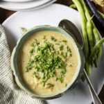 Green bean and celery soup